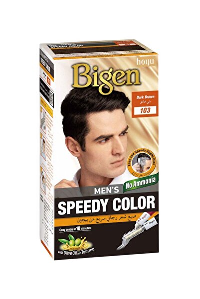 BİGEN Quick Color Hair Conditioner Dark Brown 103 80g