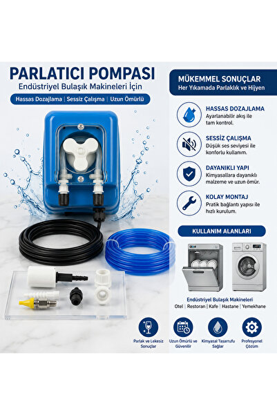 gülsan GRP 3 RINSE Parlatıcı Dozaj Pompası – Endüstriyel Bulaşık Makinesi