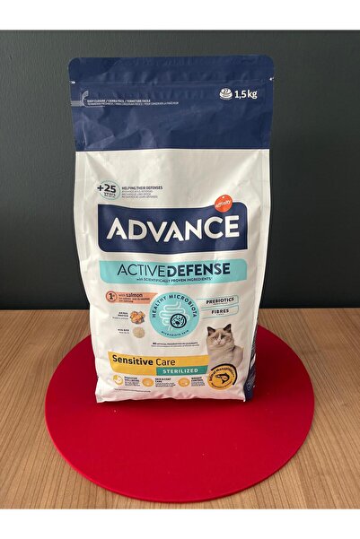 Advance Sensitive Sterilised Somonlu 1.5 kg Kısırlaştırılmış Yetişkin Kedi Ma...