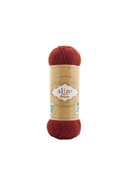 Alize Superwash Artsisan El Örgü İpi -36- %75 Yün %25Polyamid 100gr-420metre