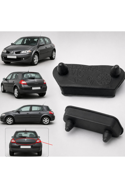 ZETOTO Renault Megane 2 2002-2009 X84 Tüm Motorlar Bagaj Kapak Tapası 8200070461