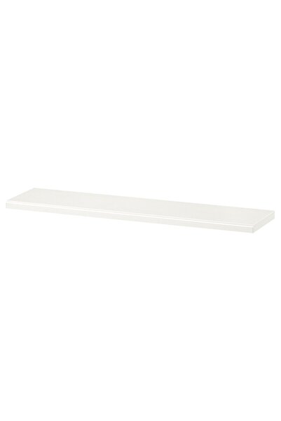 OEM Poliţă 80x20 cm plop vopsit alb TRANHULT Poliţe