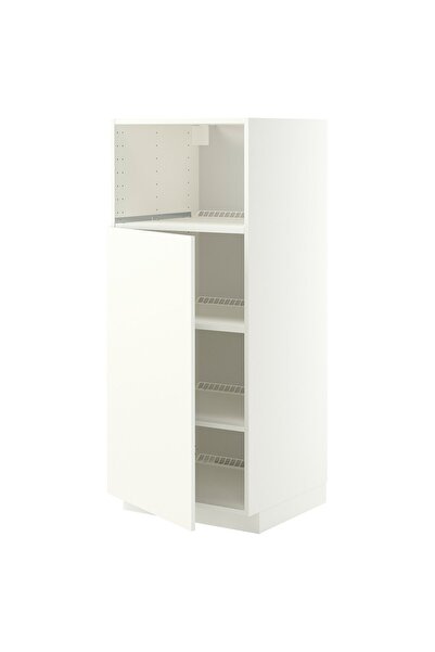 OEM Corp înalt electrocasnice încorpor 60x60x140 cm alb/Vallstena alb METOD M...