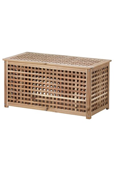 OEM Masă cu spațiu depozitare 98x50 cm acacia HOL Măsuțe de cafea