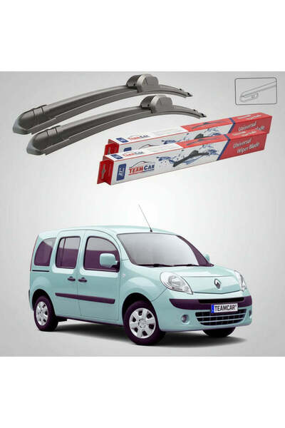 TEAMCAR Windshield wipers Renault Kangoo II Hayon 2008-present | Front Set Fl...