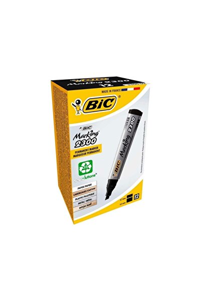 OEM Marker permanent 2300 negru 12/cutie - BIC