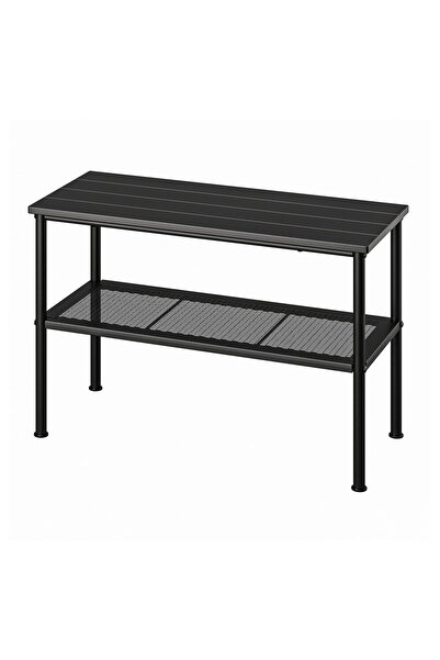 OEM Bancă depozitare pantofi 79x35x52 cm negru NIPÅSEN Bănci pentru hol