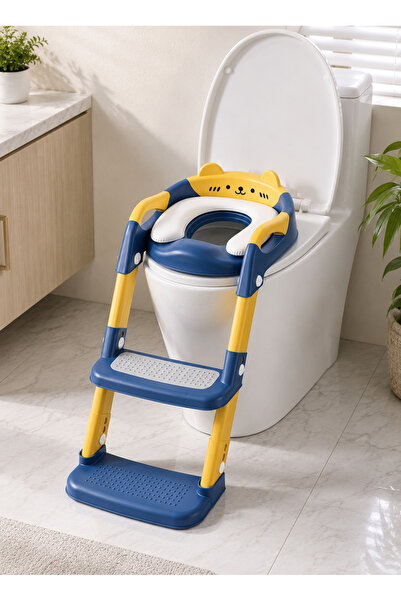 Generic Foldable Toddler Potty Training Seat with 3 Height Positions, Anti Sl...