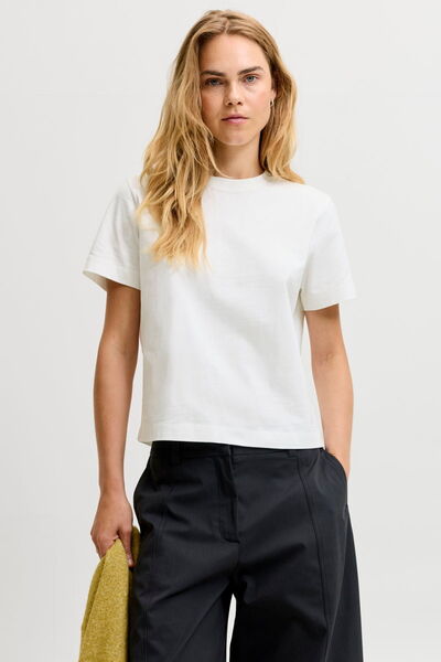 Jack & Jones Γυναικείο μπλουζάκι με λαιμόκοψη Box Fit - Sophia