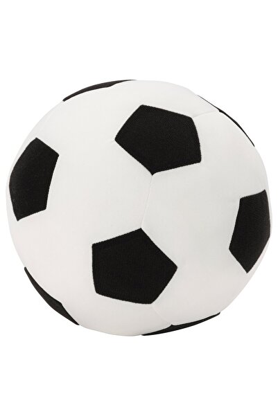 OEM Jucărie de pluș minge de fotbal/negru alb SPARKA Joacă dinamică
