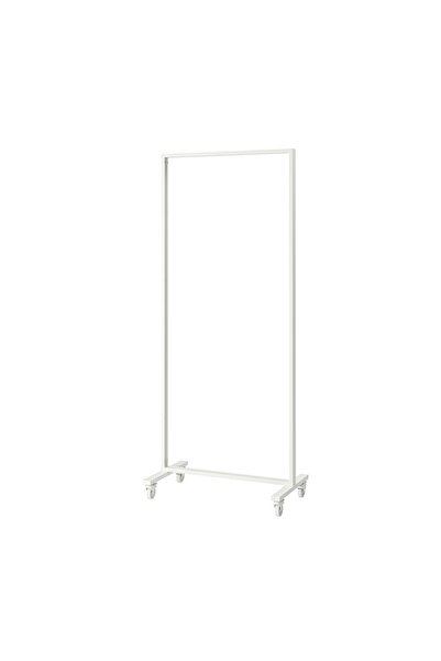 OEM Cadru cu rotile 85x205x50 cm alb MITTZON Separatoare de cameră și birou M...