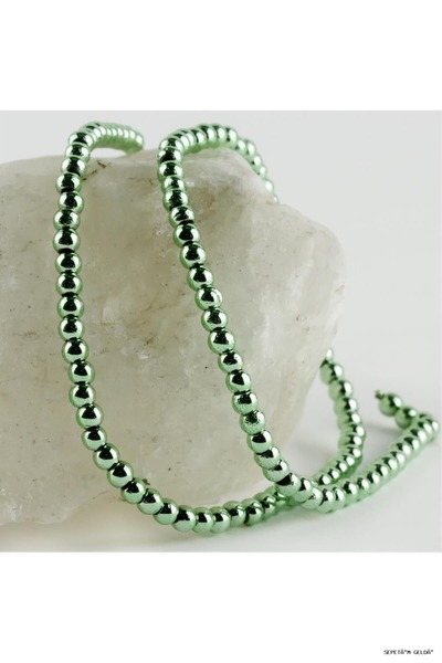 ZERO LAND Spt-Gld Hematite Stone 4 (113312) mm Green