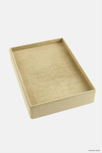 ZERO LAND Spt-Gld Anfora Fabric Bracelet Stand 17X24 (111129) Brown