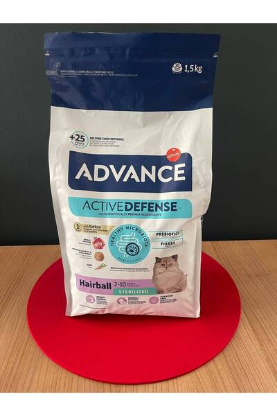 Advance Hairball Tüy Yumağı Önleyen Hindili Kısır Kedi Maması 1.5 kg