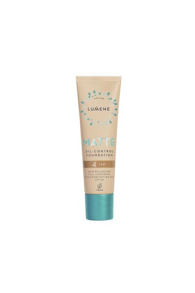 LUMENE Fond de ten matifiant cu control al sebumului SPF20 - 4 Tan 30ml