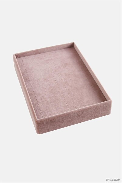 ZERO LAND Spt-Gld Anfora Fabric Bracelet Stand (111135) 17X24 Pink