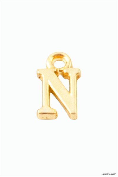 ZERO LAND Spt-Gld Yellow Colored Tassel (105854) Tip Letter