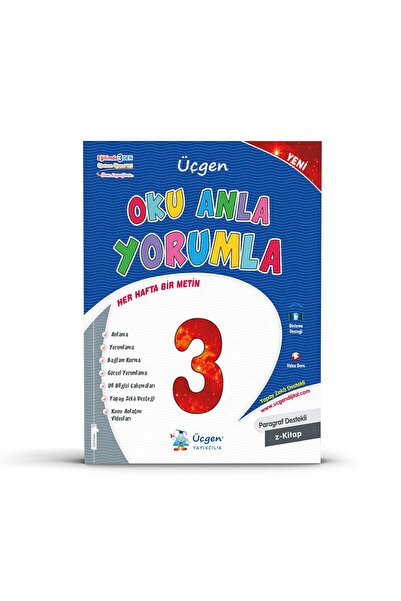 Üçgen Yayıncılık 3. Sınıf Türkçe Oku Anla Yorumla