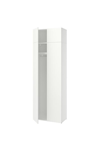 OEM Combinație dulap 80x42x237 cm alb/cu unitate de extensie pe înălțime LAST...