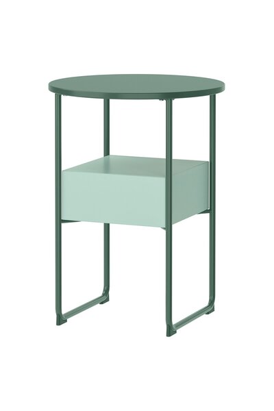 OEM Noptieră verde/turcoaz BLANKHÄLLAN Noptiere