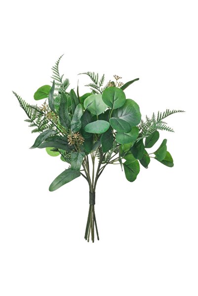 OEM Buchet artificial 40 cm interior/exterior eucalipt/verde SMYCKA Buchete a...