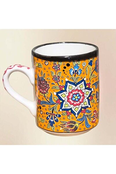 Generic Brand Colorful Ceramic Tea Coffee Mug with Traditional Floral Pattern