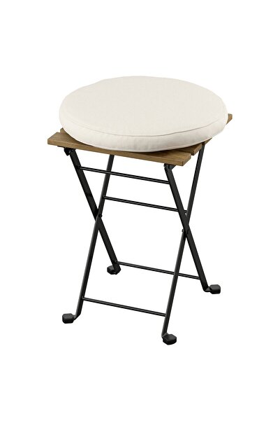 OEM Taburet exterior Pliant negru/maro deschis vopsit/Frösön/Duvholmen bej TÄ...