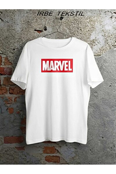 MODA MARVEL Baskılı Ünisex Penye T-shirt