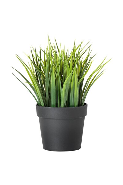 OEM Plantă artificială 9 cm interior/exterior iarbă FEJKA Plante de birou art...