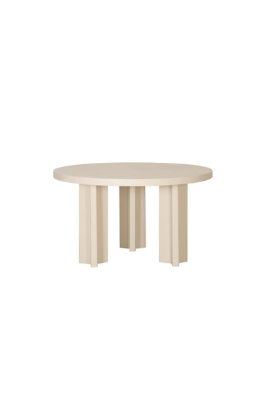 Baytonia Mariana Collection Dining Table Set - 6 Person - Cream