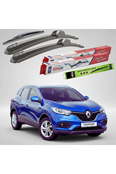 TEAMCAR Υαλοκαθαριστήρες Renault Kadjar I SUV 2017-2018 |   Σετ Επίπεδων Στηρ...