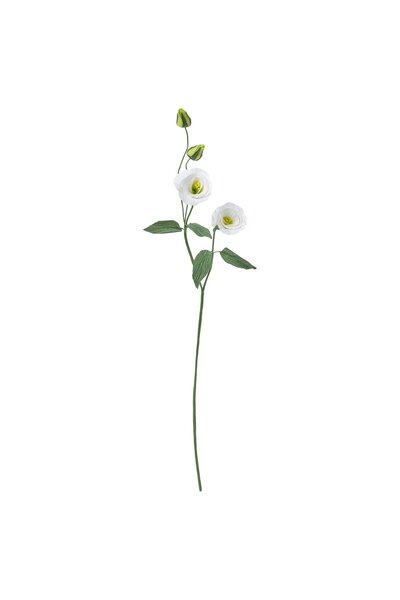 OEM Floare artificială 55 cm hârtie/Lisianthus alb GULDSPETT Flori tăiate art...