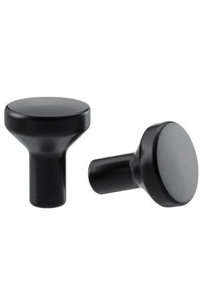 OEM Mâner rotund 21 mm negru BAGGANÄS Mânere & butoni mobilă