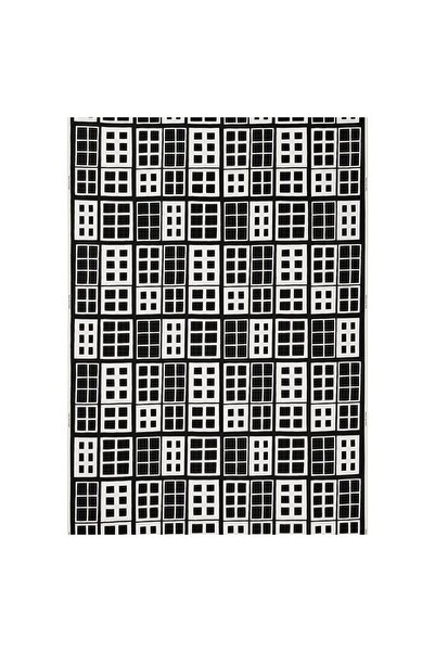 OEM Metraj pre-tăiat 150x300 cm negru/geom BROKAKLEJA Materiale textile