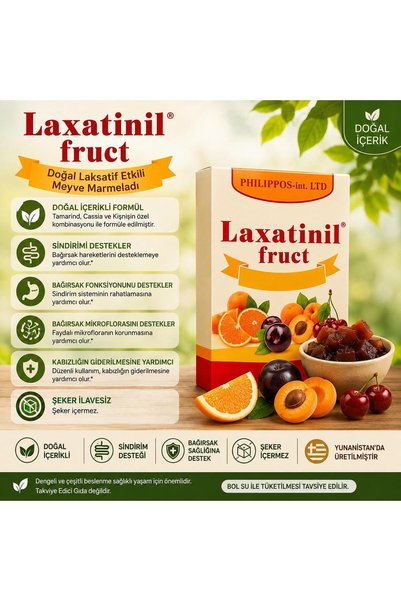 PHILIPPOS-INT LITD Laxatinil Fruct