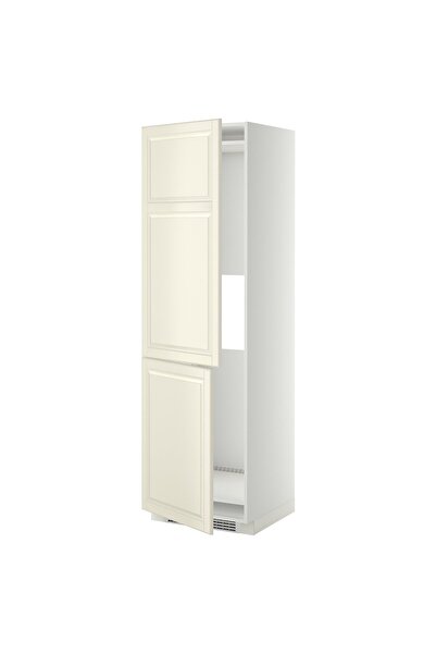 OEM Corp înalt frigider/congel+2sert 60x60x200 cm alb/Bodbyn alb murdar METOD...