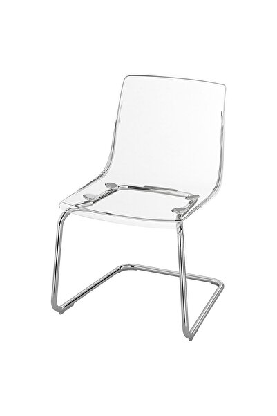 OEM Scaun trnsp/cromat TOBIAS Scaune sufragerie