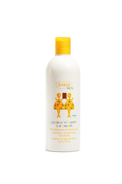 Ziaja Sampon & Gel Dus cu Aroma de Prajituri si Inghetata Vanilie - Kids Sham...
