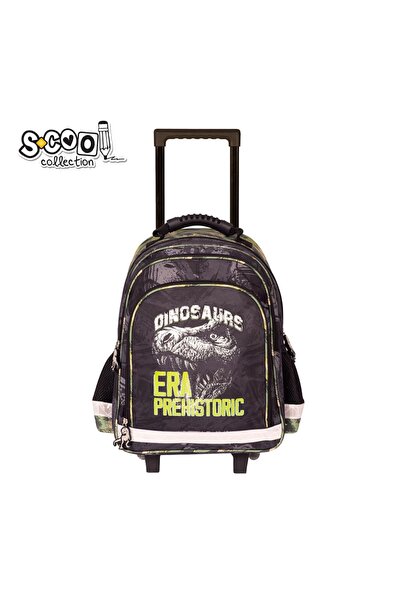 OEM Ghiozdan trolley DINO, 38x29x14 cm - S-COOL