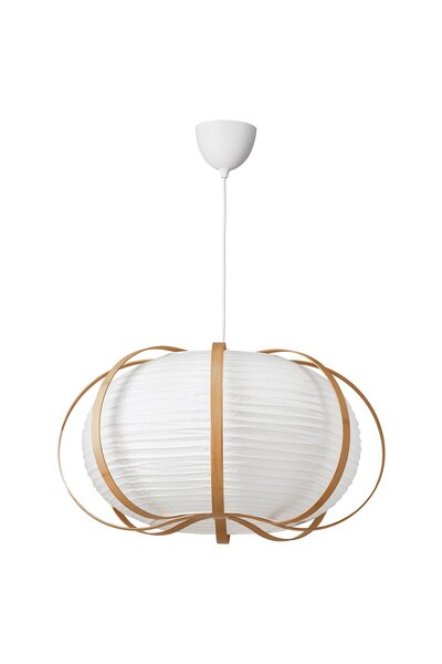 OEM Lustră 67 cm alb bambus TAGGTOFS / HAVSDJUP Lustre