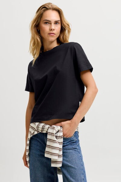 Jack & Jones Γυναικείο μπλουζάκι με λαιμόκοψη Box Fit - Sophia