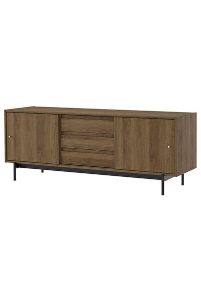 OEM Comodă TV 176x48x66 cm maro aspect nuc RÅDMANSÖ Comode TV