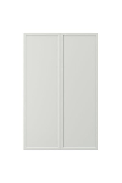 OEM Uşă corp bază colţ 25x80 cm gri ASPUDDEN Fronturi de bucătărie ASPUDDEN