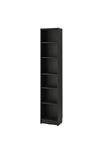 OEM Bibliotecă 40x28x202 cm negru aspect stejar BILLY Biblioteci
