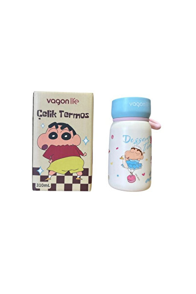 Vagonlife PASLANMAZ ÇELİK PİPETSİZ KULLANIM MATARA/TERMOS VGN10131 310ML DESE...