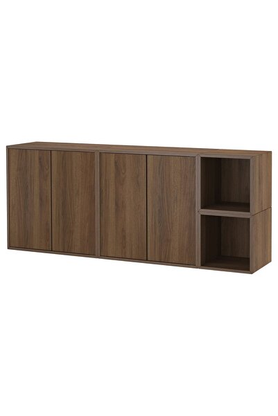 OEM Combinație corp suspendat 175x35x70 cm maro aspect nuc EKET Mai multe com...