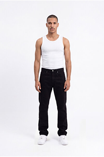 Machinist Erkek Regular Fit Jean Pantolon Siyah