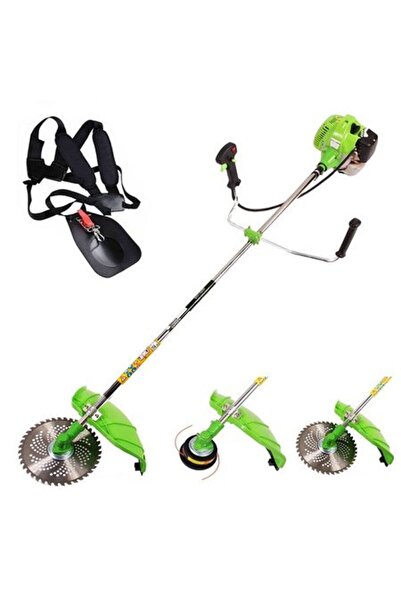 OEM Επαγγελματικό χορτοκοπτικό ώμου CAMPION, 5HP πράσινο, δίσκος VIDIA 255mm,...