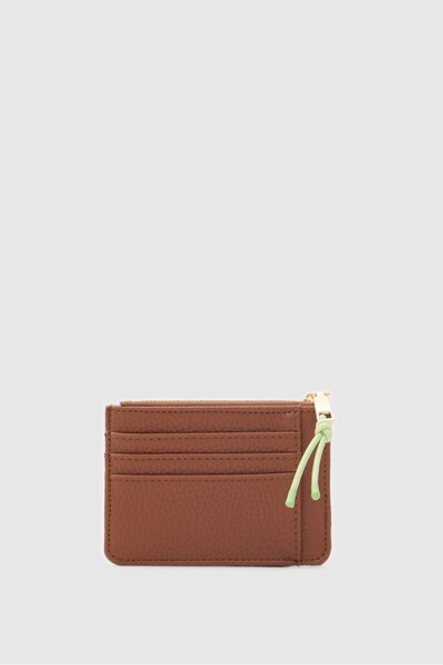 Shule Bags Soho Women's Card Holder Tan