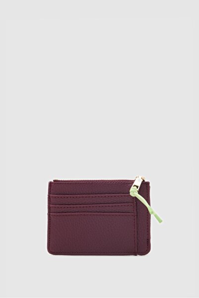 Shule Bags Soho Women's Card Holder Claret Red